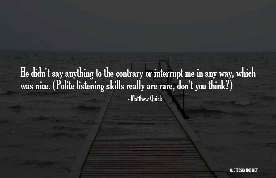 Skelligs Ireland Quotes By Matthew Quick Skelligs Ireland Quotes By Matthew Quick