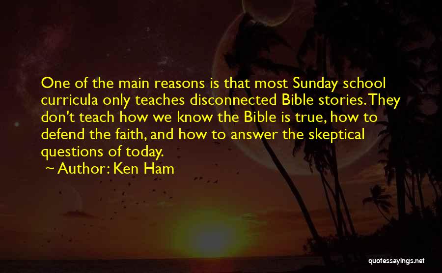 Skeptical Quotes By Ken Ham