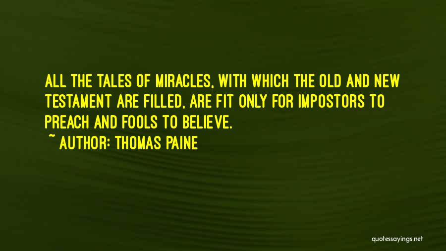 Skepticism Quotes By Thomas Paine