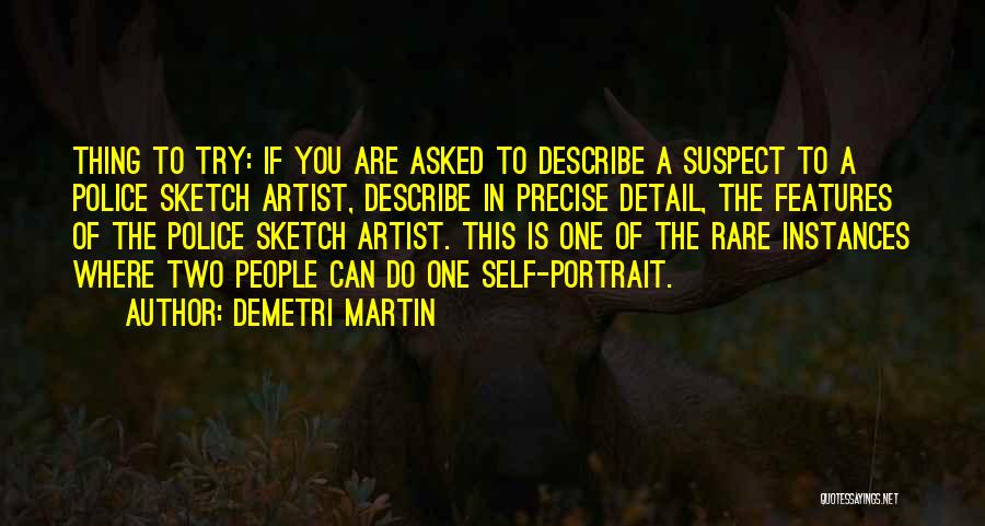 Sketch Book Quotes By Demetri Martin