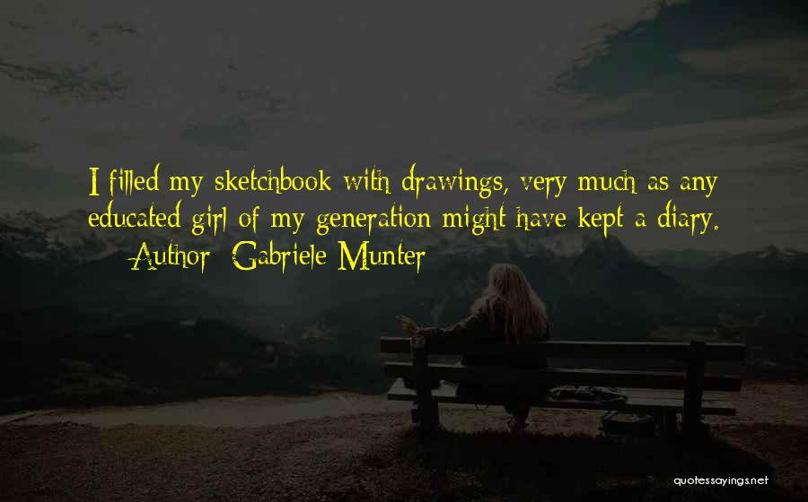 Sketchbooks Quotes By Gabriele Munter