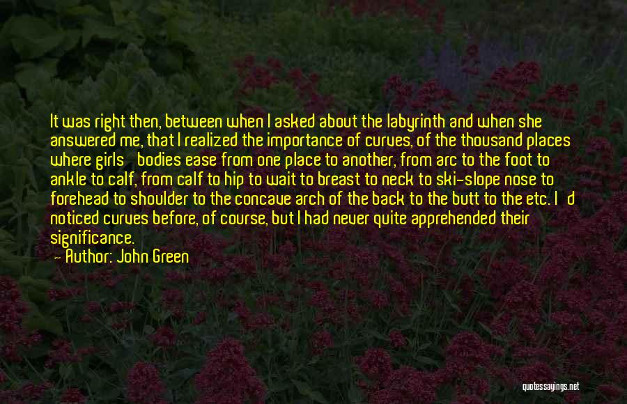 Ski Slope Quotes By John Green