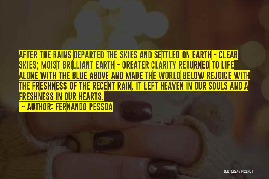 Skies And Life Quotes By Fernando Pessoa