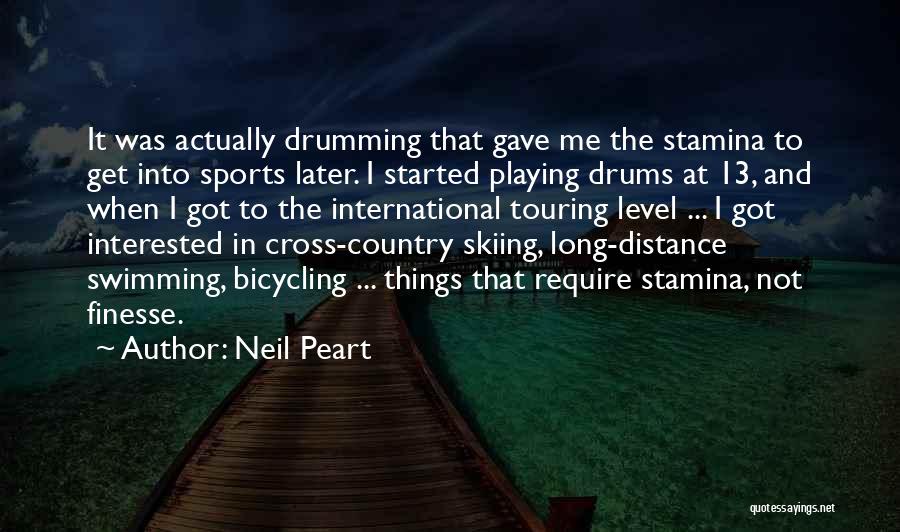 Skiing Quotes By Neil Peart