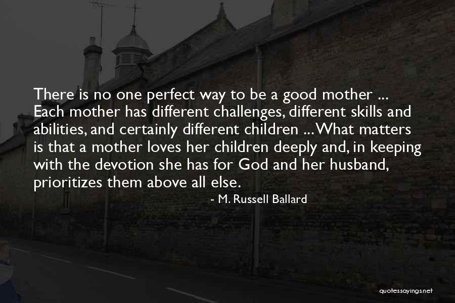 Skills And Abilities Quotes By M. Russell Ballard Skills And Abilities Quotes By M. Russell Ballard