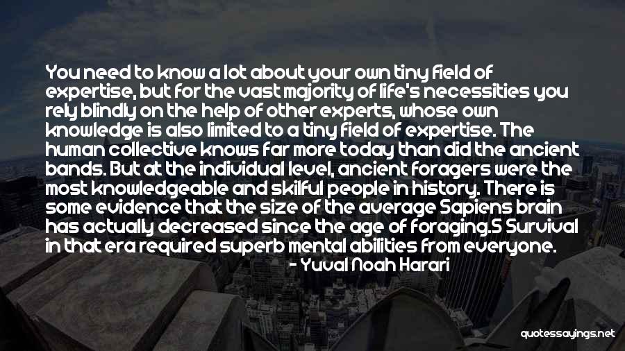 Skills And Abilities Quotes By Yuval Noah Harari