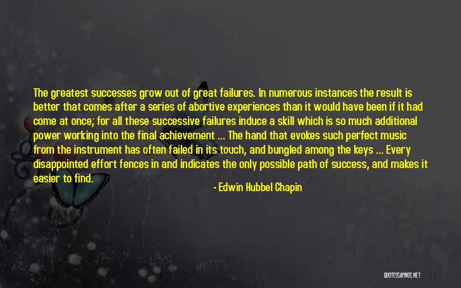 Skills And Success Quotes By Edwin Hubbel Chapin Skills And Success Quotes By Edwin Hubbel Chapin
