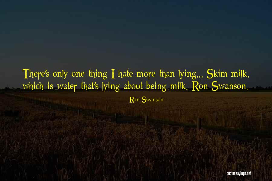 Skim Quotes By Ron Swanson Skim Quotes By Ron Swanson