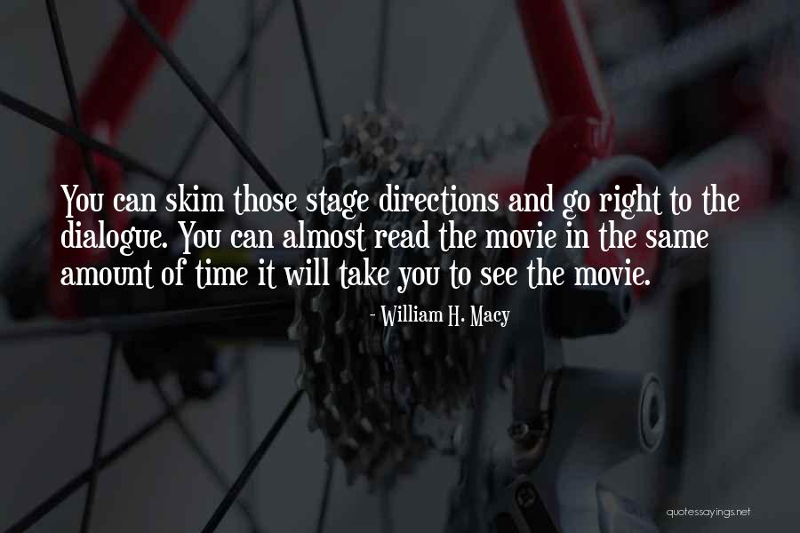 Skim Quotes By William H. Macy Skim Quotes By William H. Macy
