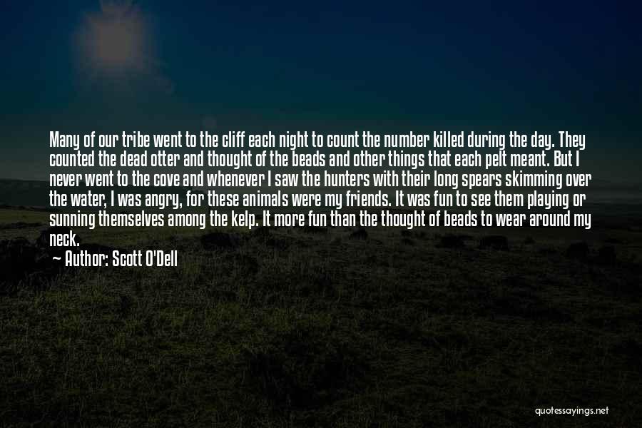 Skimming Quotes By Scott O'Dell