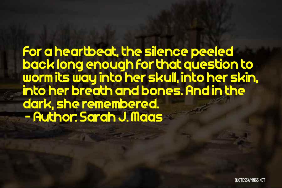 Skin And Bones Quotes By Sarah J. Maas