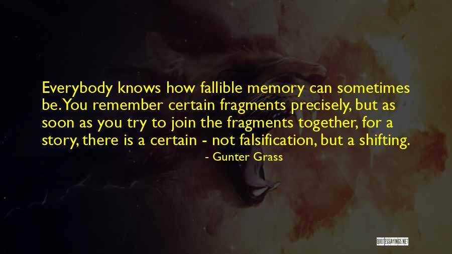 Skin And Growth Quotes By Gunter Grass Skin And Growth Quotes By Gunter Grass