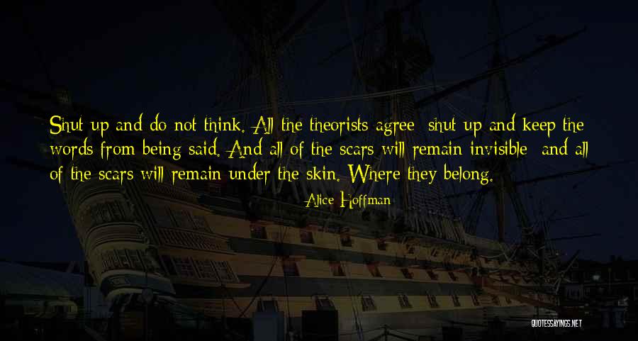 Skin And Scars Quotes By Alice Hoffman Skin And Scars Quotes By Alice Hoffman