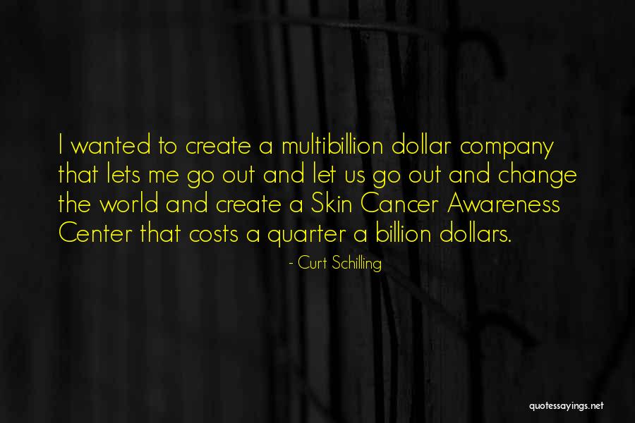 Skin Cancer Awareness Quotes By Curt Schilling