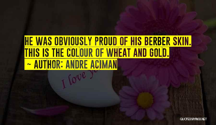 Skin Colour Quotes By Andre Aciman