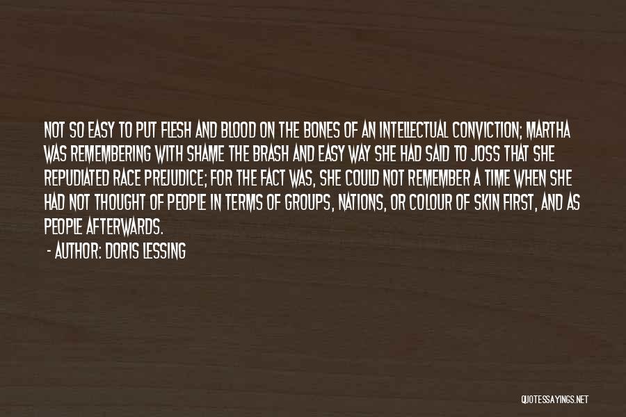 Skin Colour Quotes By Doris Lessing