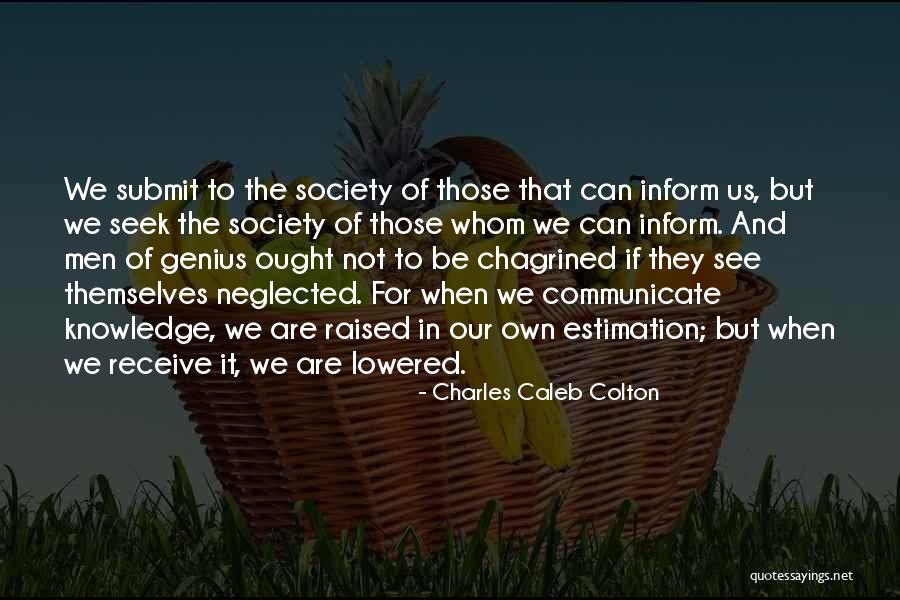Skin Tickles Quotes By Charles Caleb Colton Skin Tickles Quotes By Charles Caleb Colton