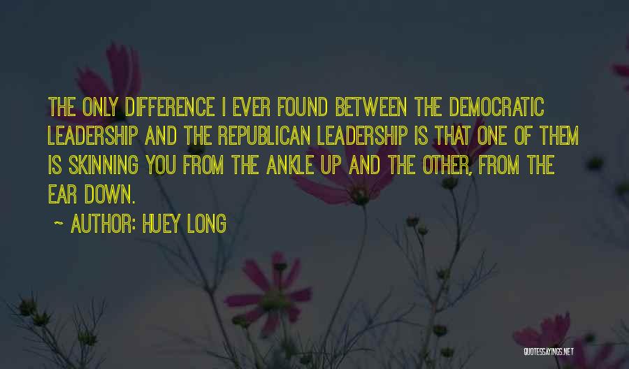 Skinning Quotes By Huey Long