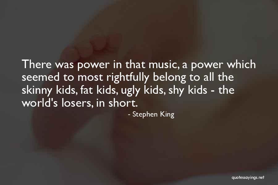 Skinny To Fat Quotes By Stephen King Skinny To Fat Quotes By Stephen King