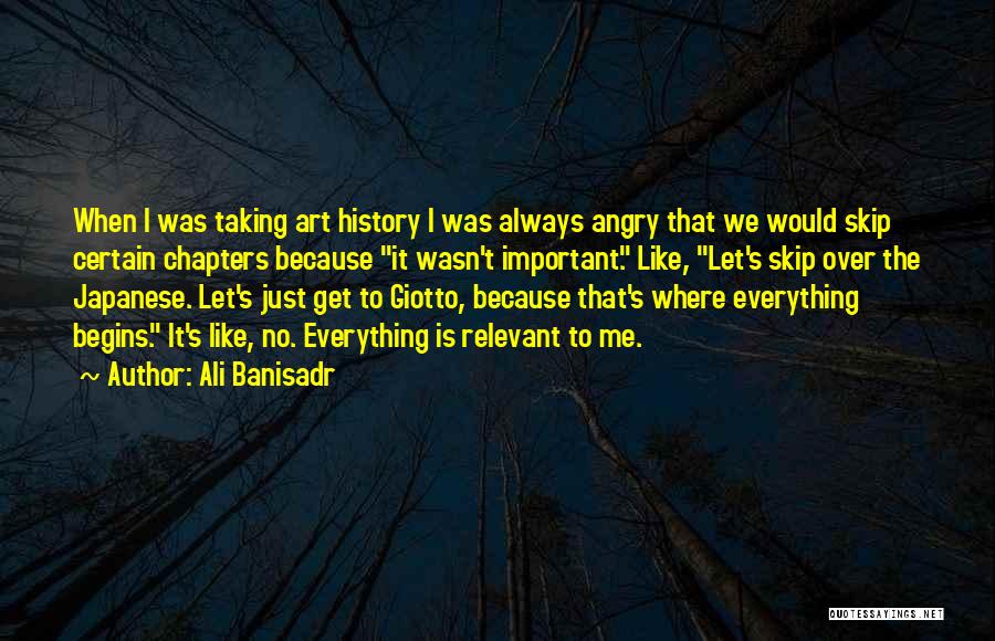 Skip Quotes By Ali Banisadr