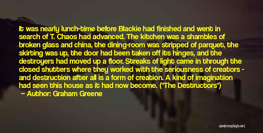 Skirting Quotes By Graham Greene