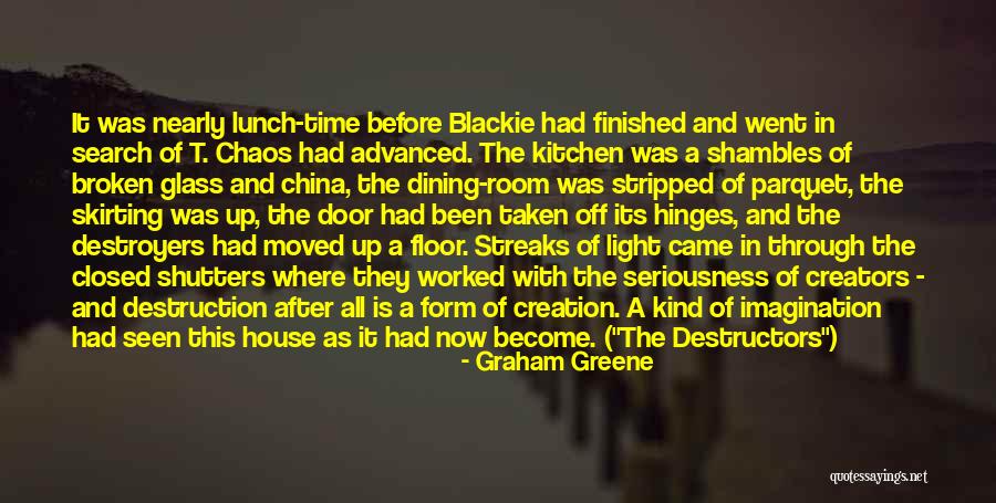 Skirting Quotes By Graham Greene