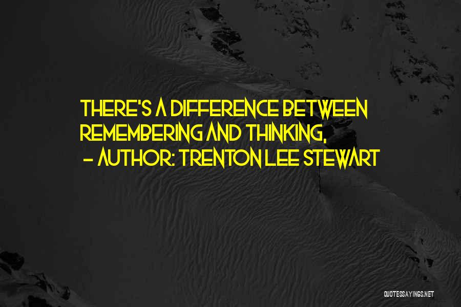 Skoczek Dla Quotes By Trenton Lee Stewart