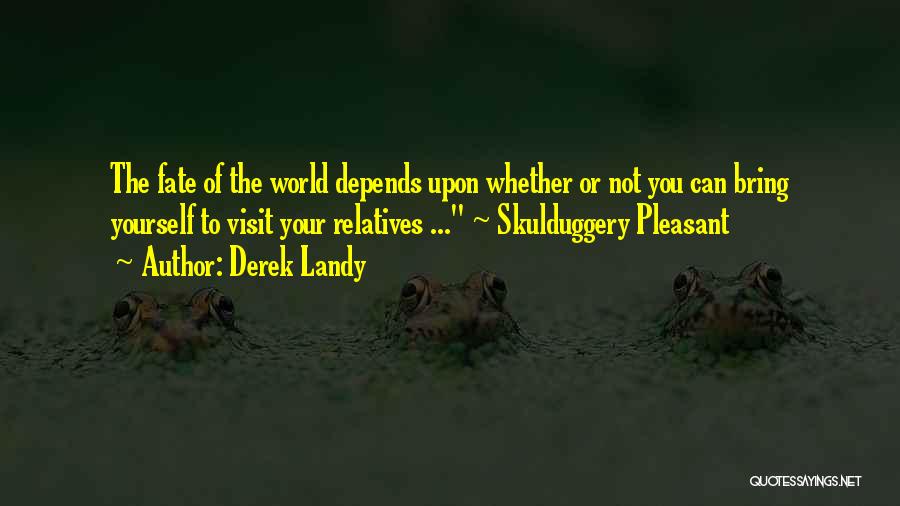 Skulduggery Quotes By Derek Landy