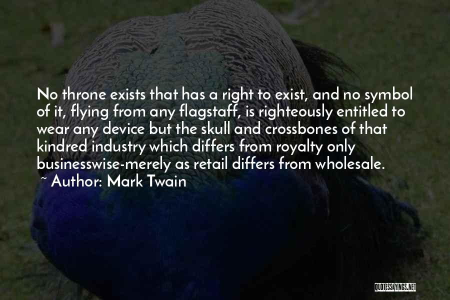 Skull And Crossbones Quotes By Mark Twain