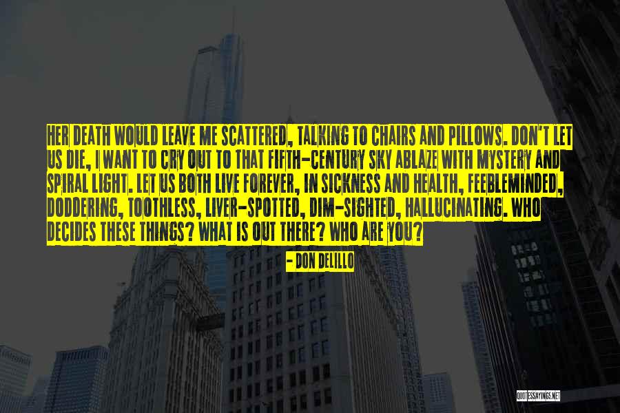 Sky Ablaze Quotes By Don DeLillo Sky Ablaze Quotes By Don DeLillo