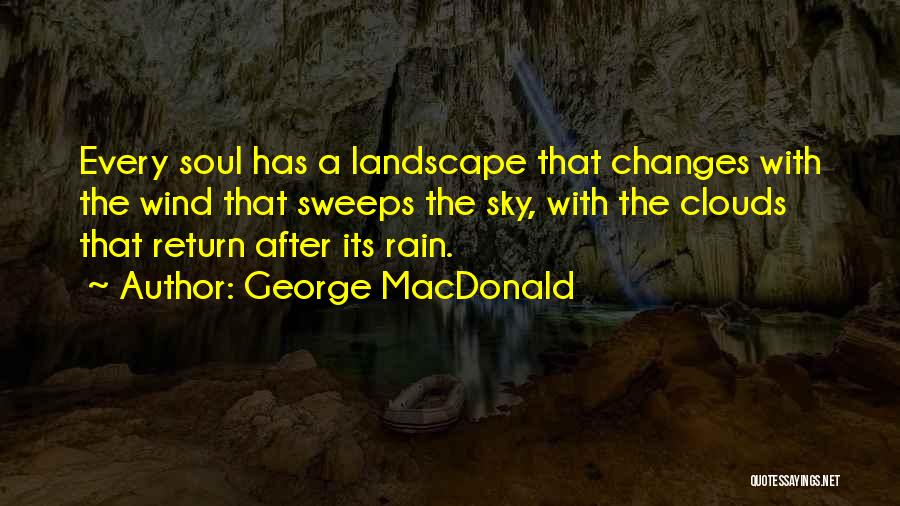 Sky After Rain Quotes By George MacDonald