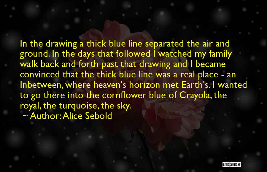 Sky And Earth Quotes By Alice Sebold