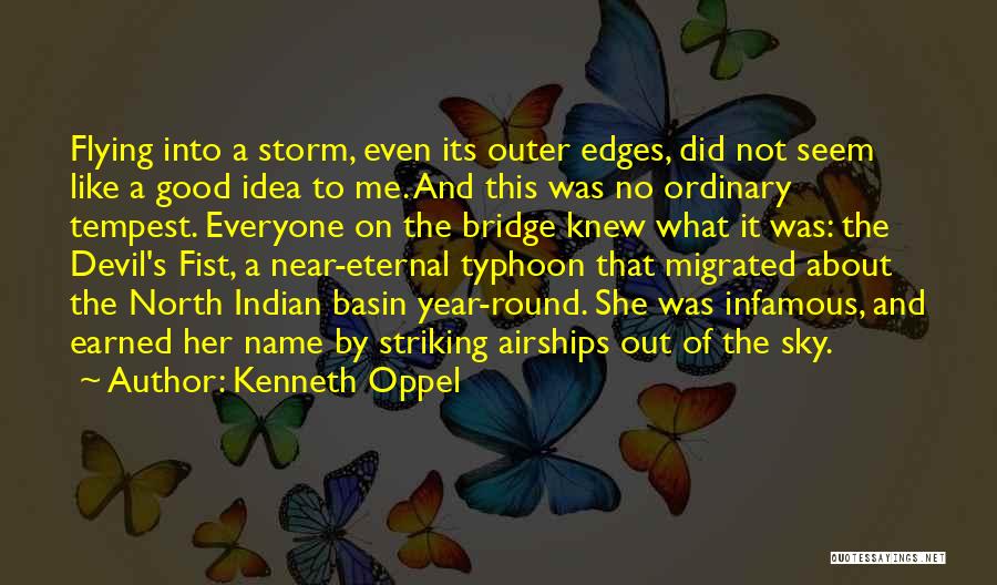 Sky And Flying Quotes By Kenneth Oppel