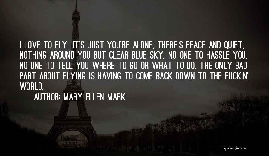 Sky And Flying Quotes By Mary Ellen Mark