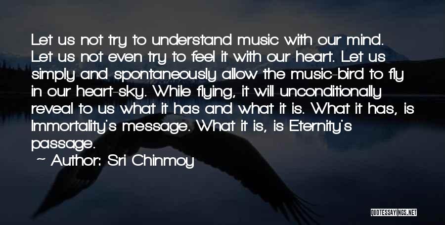 Sky And Flying Quotes By Sri Chinmoy