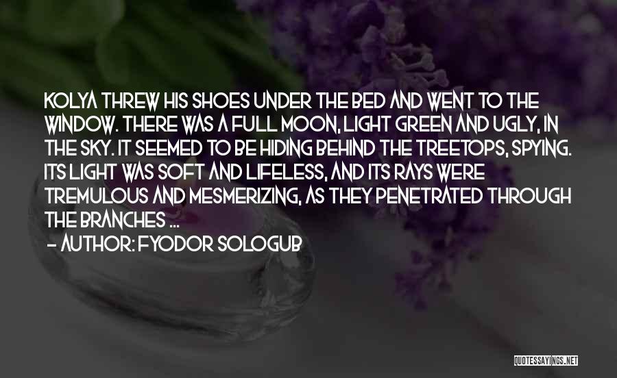 Sky And Moon Quotes By Fyodor Sologub