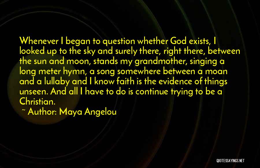 Sky And Moon Quotes By Maya Angelou
