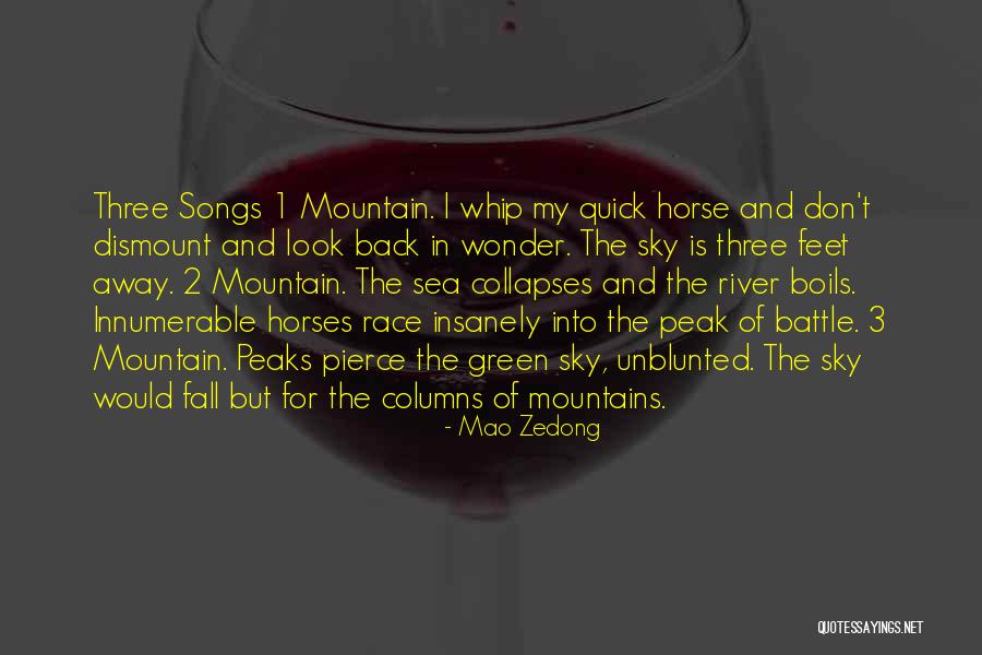 Sky And Mountain Quotes By Mao Zedong