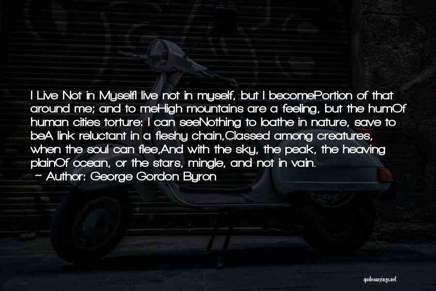 Sky And Mountains Quotes By George Gordon Byron