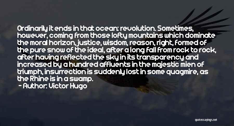 Sky And Mountains Quotes By Victor Hugo