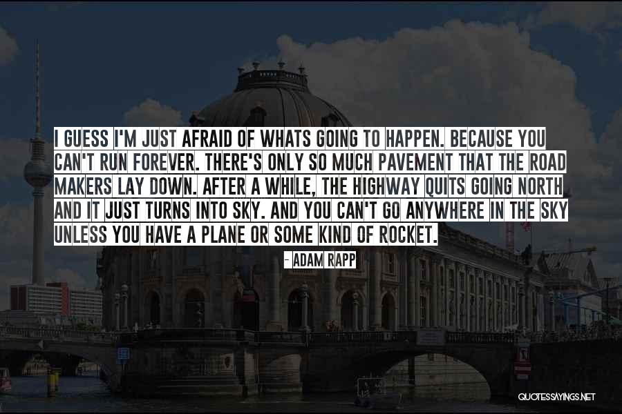 Sky And Plane Quotes By Adam Rapp