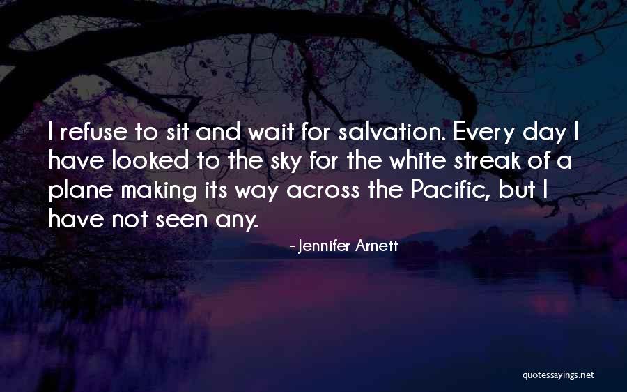 Sky And Plane Quotes By Jennifer Arnett Sky And Plane Quotes By Jennifer Arnett