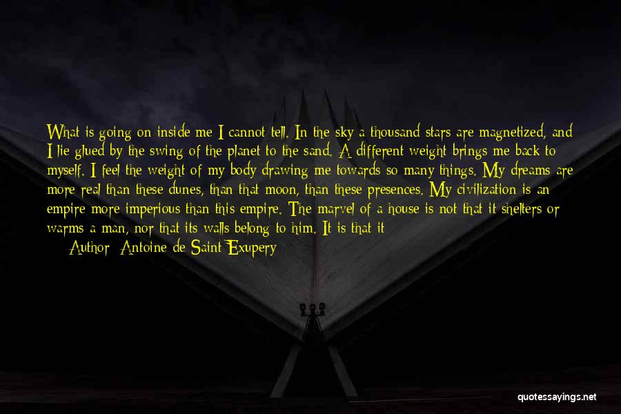 Sky And Sand Quotes By Antoine De Saint-Exupery