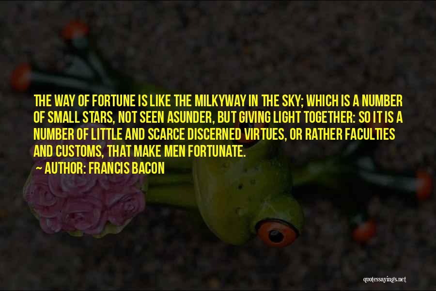 Sky And Stars Quotes By Francis Bacon