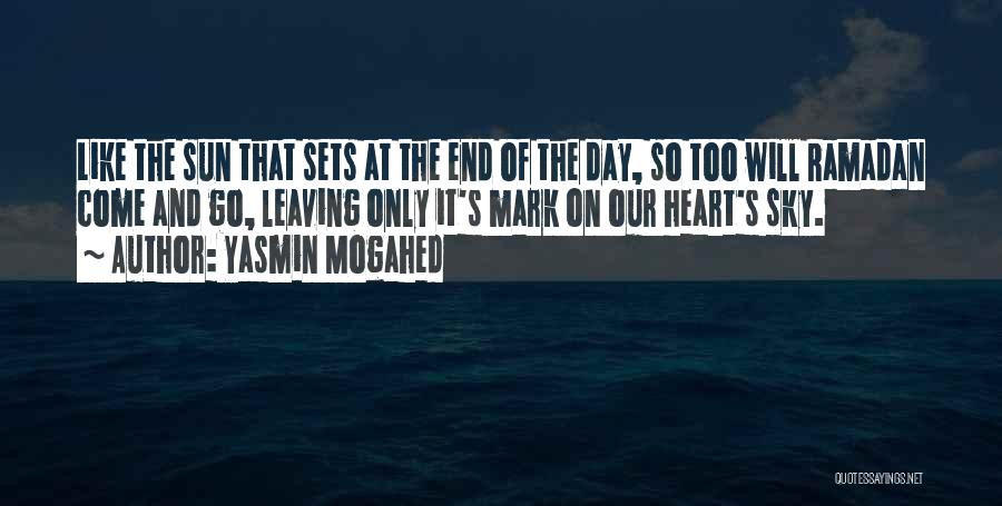 Sky And Sun Quotes By Yasmin Mogahed