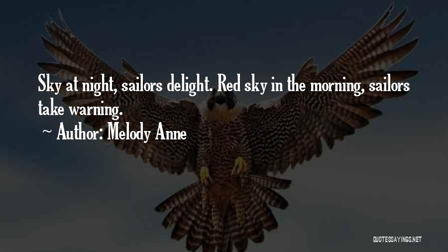 Sky At Night Quotes By Melody Anne