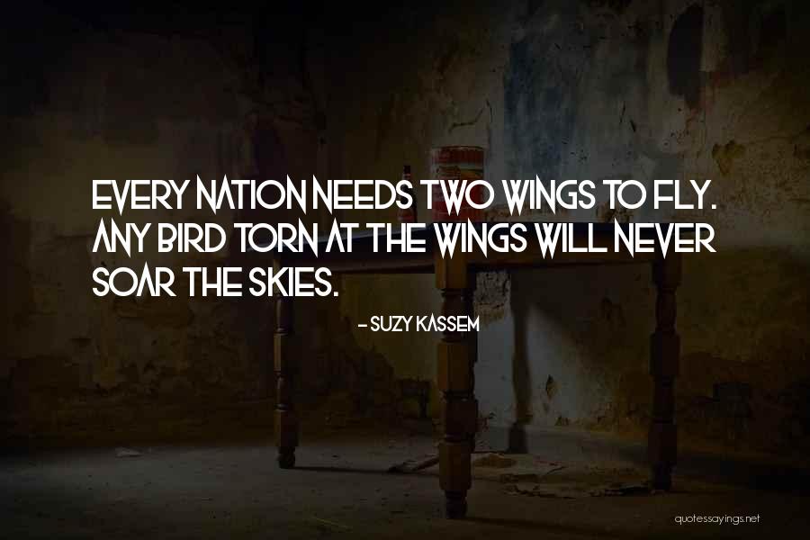 Sky Bird Quotes By Suzy Kassem