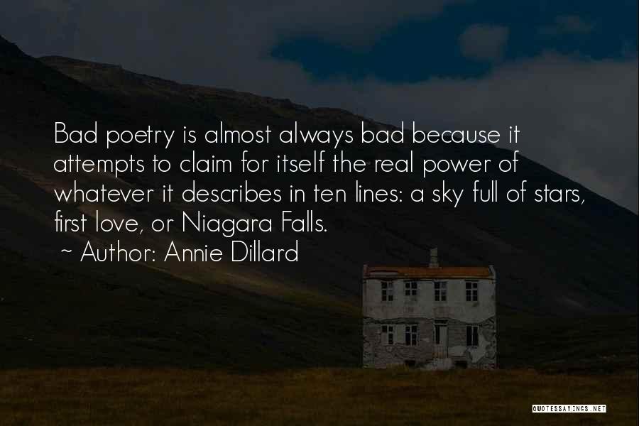 Sky Full Of Stars Quotes By Annie Dillard