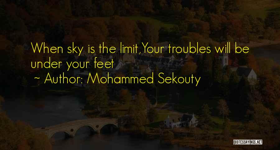 Sky Is My Limit Quotes By Mohammed Sekouty