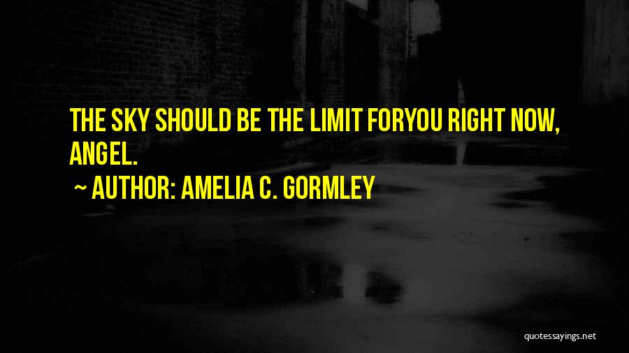 Sky Limit Quotes By Amelia C. Gormley